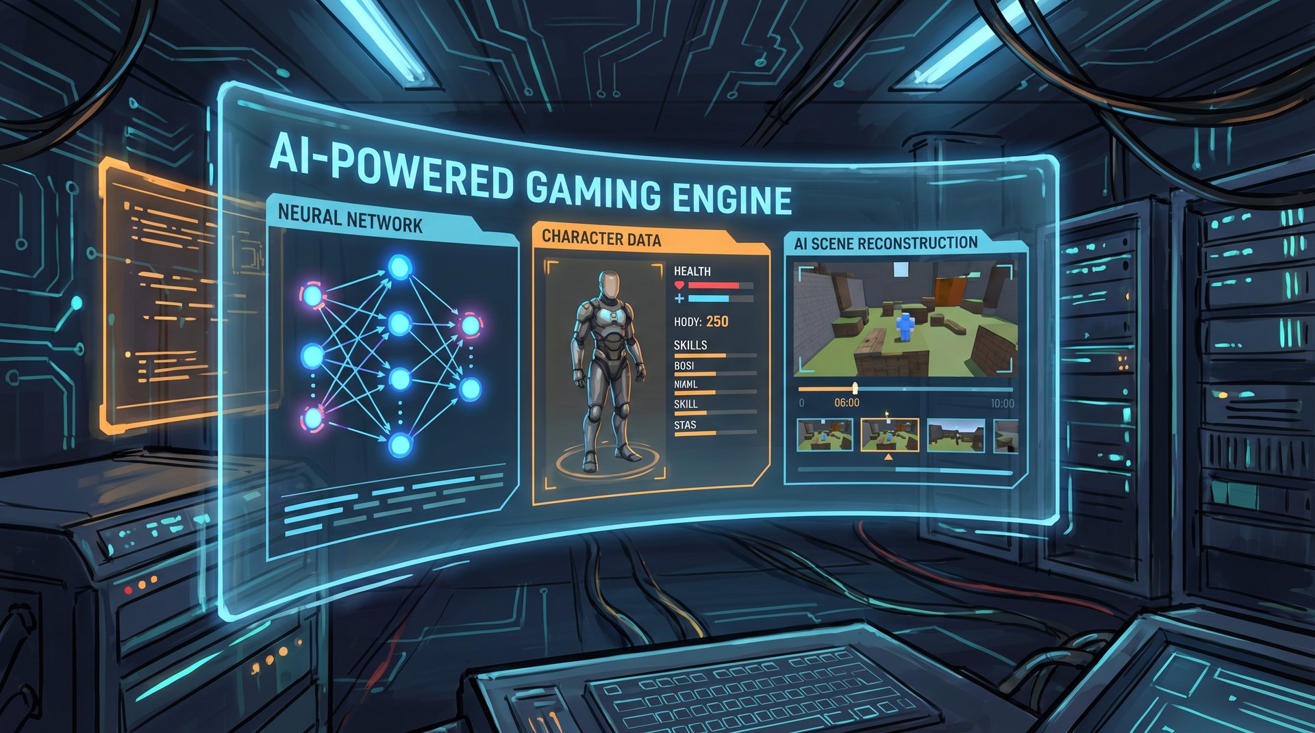 网红主播 AI视频创作工具界面